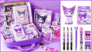 UNBOXING - CUTE KUROMI STATIONERY SET #unboxing #stationery #kuromi