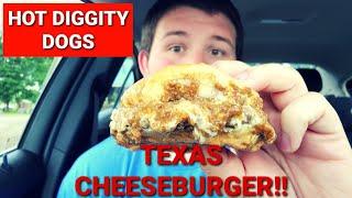 TEXAS CHEESEBURGER REVIEW! (Hot Diggity Dogs, Wellsville, NY) Burger Review #11