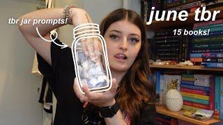 my june tbr! tbr jar prompts pick my reads for the month