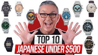 Top 10 Best Japanese Watches Under $500!