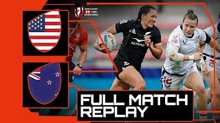 Women's Cup Final  | USA v New Zealand | HSBC France Sevens Rugby