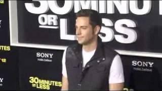 Zachary Levi at "30 Minutes Or Less" Premiere 1