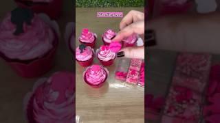 How To Make Colorful Cup Cakes #cake #cakestyle #cakedesign #food #trending #viraltrendingshorts