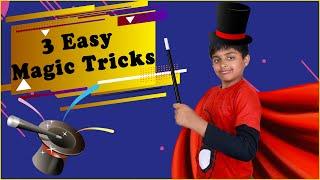 3 Easy Magic Tricks Kids Can Do - सबसे आसान जादू सीखे 5 Min में | Tricks Explained