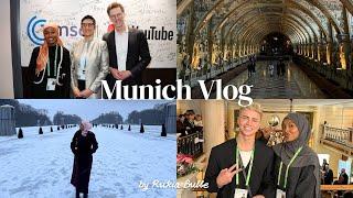 FIRST TIME IN GERMANY | attending high-level conference, conducting interviews solo exploring Munich