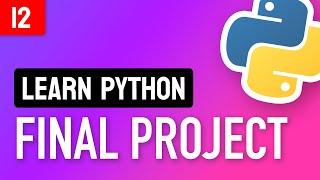 Learn Python • #12 Final Project • Build an Expense Tracking App!