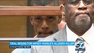 Trial begins for Nipsey Hussle's alleged killer Eric Holder | ABC7