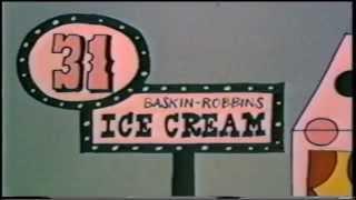 Mike Salisbury Baskin Robbins 1966 Classic TV Commercial