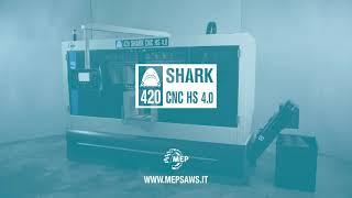 MEP SHARK 420 CNC HS 4.0  sawing machine / 이태리 자동밴드쏘 / 스텐리스강,합금강,환봉,프로파일 등 다양한소재 절단 / 톱기계No.1 유림싸이겐