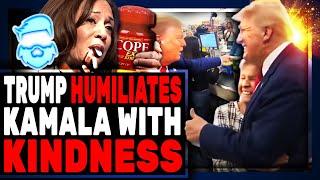 Trump Goes NUCLEAR With Kindness & Humiliates Kamala Harris In Several Viral Clips!