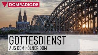 Kapitelsamt aus dem Kölner Dom mit Domkapitular Markus Hofmann am 22. Sonntag im Jahreskreis