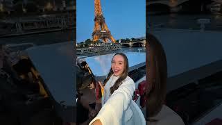 I FLEW WHERE?!#travel #travelvlog #paris #honeymoon #firstclass #airfrance #eiffeltower #france