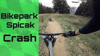 Reif fürs Krankenhaus | Bikepark Spicak | MTB Crash | Geile Abfahrten |