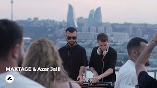 MAXTAGE & Azar Jalil - Live @ Radio Intense, Hilton Baku, Azerbaijan [Melodic House & Techno Mix]