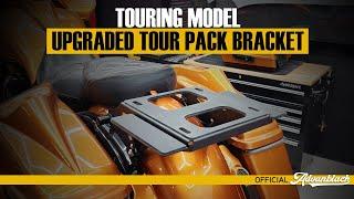 Upgraded Tour Pack Mounting Bracket By Advanblack