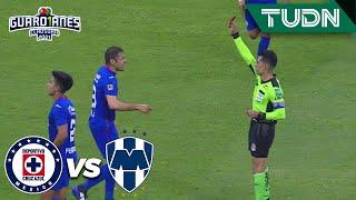 ¡VAR corrige roja de Aguilar! | Cruz Azul 1-0 Rayados | Torneo Guard1anes 2021 MX - J11 | TUDN