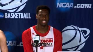 Wisconsin Basketball Player Has Embarrassing Moment at Press Conference