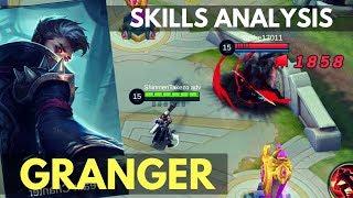 GRANGER : NEW MARKSMAN HERO SKILL AND ABILITY ANALYSIS | Mobile Legends