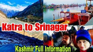 Vaishno Devi Katra To Srinagar Kashmir Road Trip || On The Way Travel Katra To Srinagar Kashmir Tour