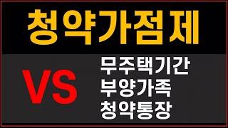 청약가점제 100% 총정리 #청약가점제 #청약가점 #무주택 #부양가족