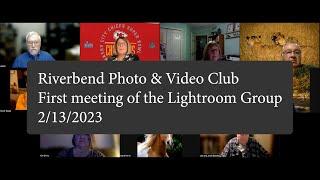 Lightroom group meeting #1