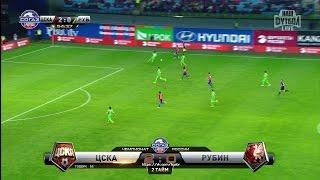 Zoran Tosic's goal. CSKA vs FC Rubin | RPL 2014/15