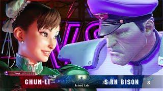 CHUN-LI VS SiRN BISON - STREET FIGHTER 6