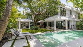 Tour a $7.99M Tropical Modern Estate in Coconut Grove, Miami | 3470 Poinciana Avenue