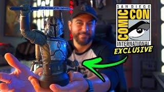 Gentle Giant Star Wars Pre Vizsla Statue Bust Unboxing! SDCC EXCLUSIVE