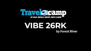 New VIBE 26RK Travel Trailer | Travelcamp RV