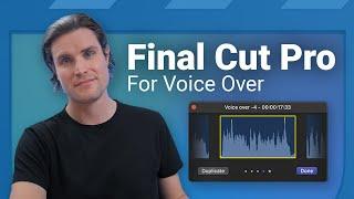 How to Easily Add Voice Over in Video using Final Cut Pro