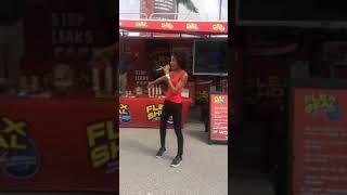 Flex Seal_ Kamla-Kay Hosting their live showcase