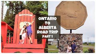 ONTARIO TO ALBERTA ROADTRIP PART 1 (WEST COAST CANADA TRAVEL VLOG)  ||  followtheblancos