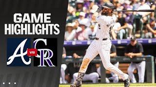 Braves vs. Rockies Game Highlights (8/11/24) | MLB Highlights