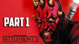 Star Wars Battlefront 2 Gameplay Part 1 - ALL MODES/MAPS - PS4 PRO BETA