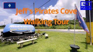 Jeff's Pirates Cove Walking Tour 2024 | Guam USA | Ipan Talofofo | 4K 60 fps | Virtual Tour