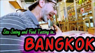 Visiting the Grand Palace and a huge reclining Buddha in Bangkok | Lunch at a vegan restaurant :-)