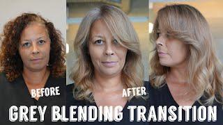 Hair Transformations with Lauryn: Grey Blending Transition Colour Correction Ep. 220