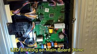 Samsung refrigerator side by error C 83 or blinking 3time, Compressor defective.