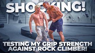 Testing My Grip Strength Against World Class Rock Climber Magnus Midtbø | You'll Be Shocked!