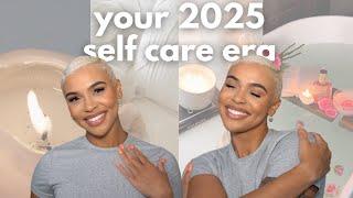 glow up + lock in for 2025 | 11 tips to make your self care, skin care and self love journey thrive