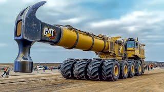 Extreme Dangerous Monster Logging Wood Truck Driving Skills | Powerful Machines And Heavy Machinery