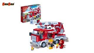 BanBao Building Block Toys For Children Fire Toys  Age 5+