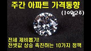 전세 제비뽑기! 전셋값 상승 촉진하는 10가지 정책(변동률,매수우위지수)