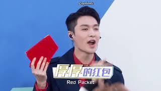 [Eng Sub] Producer Zhang giving out red packet - 180226 Idol Producer Ep 6 behind the scene LAY