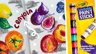 Are CRAYOLA PAINT STICKS any good? Are they only for kids?