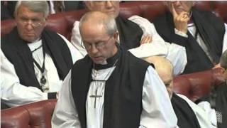 House Of Lords: Justin Welby on Same-sex Marriage Bill