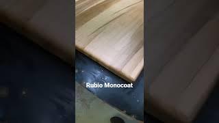 Rubio Monocoat on an amazing maple table!