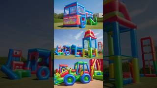 #truck #tractor #jcb #exavetor #train #bounce #baloon #gubara #wala #cartoon #viralshort #trending