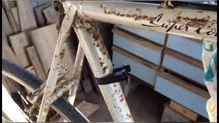 Is it Worth it? Removing Rust From a Vintage Bike Frame
